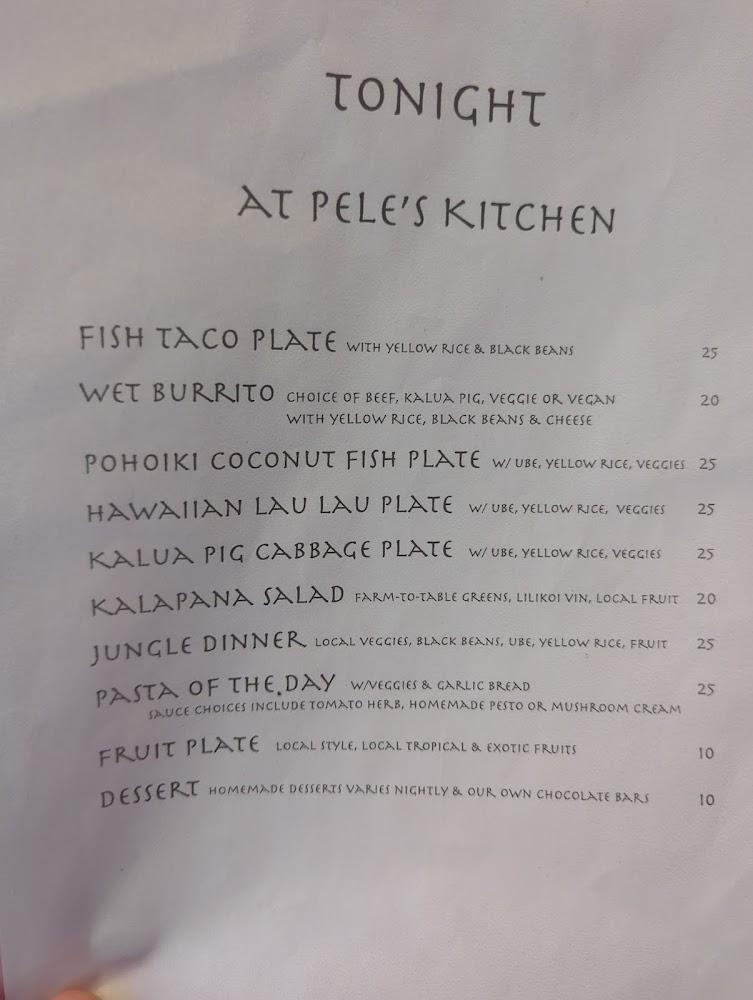 Pele's Kitchen Menu image 4
